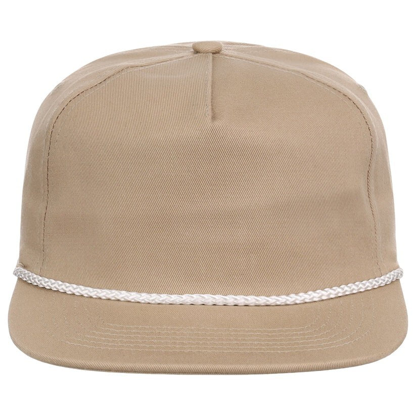 Unisex Plain Fairway Golfer Hat / Khaki / £23