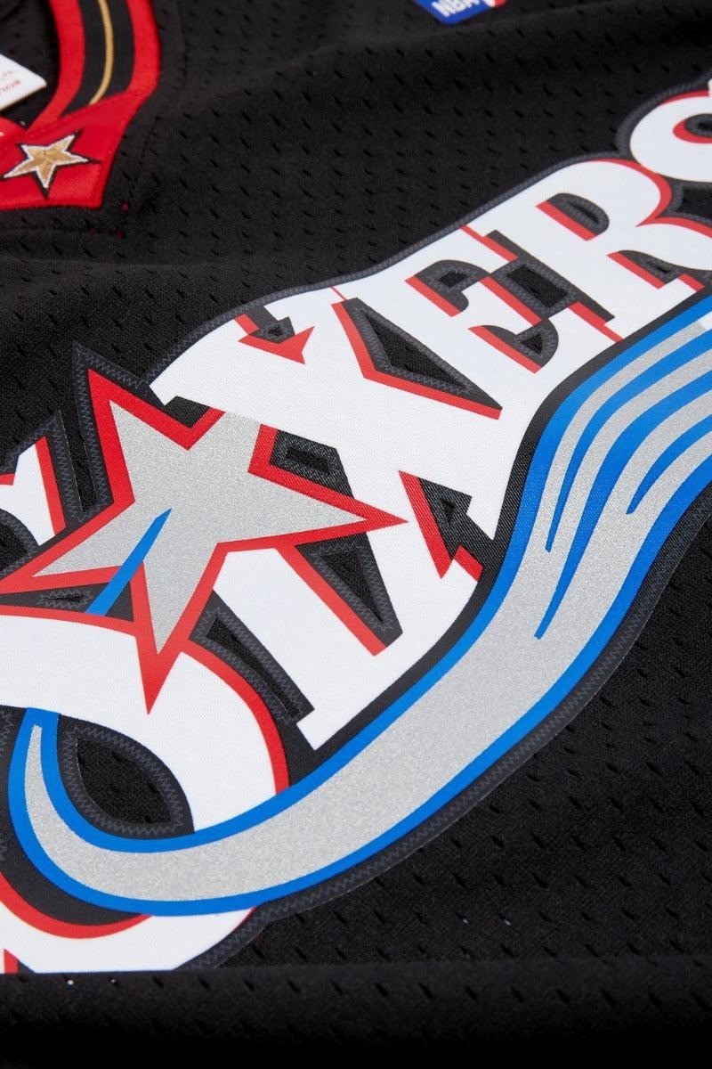 Mitchell & Ness 2000-01 Allen Iverson Sixers Basketball Jersey / Black /RRP £110