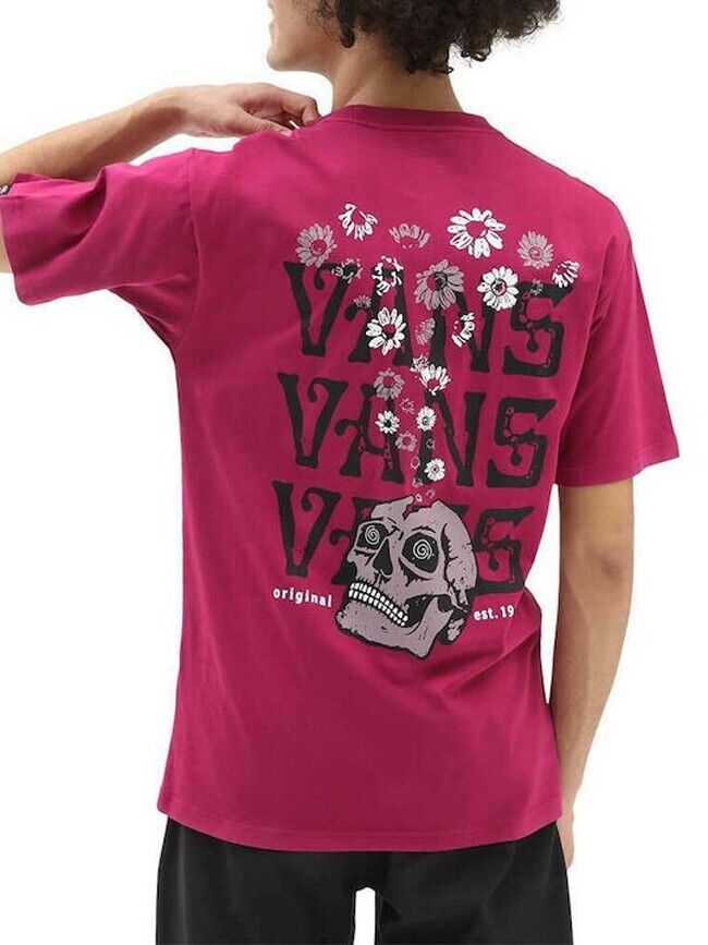 Vans Mens Purple Print T Shirt / RRP £32