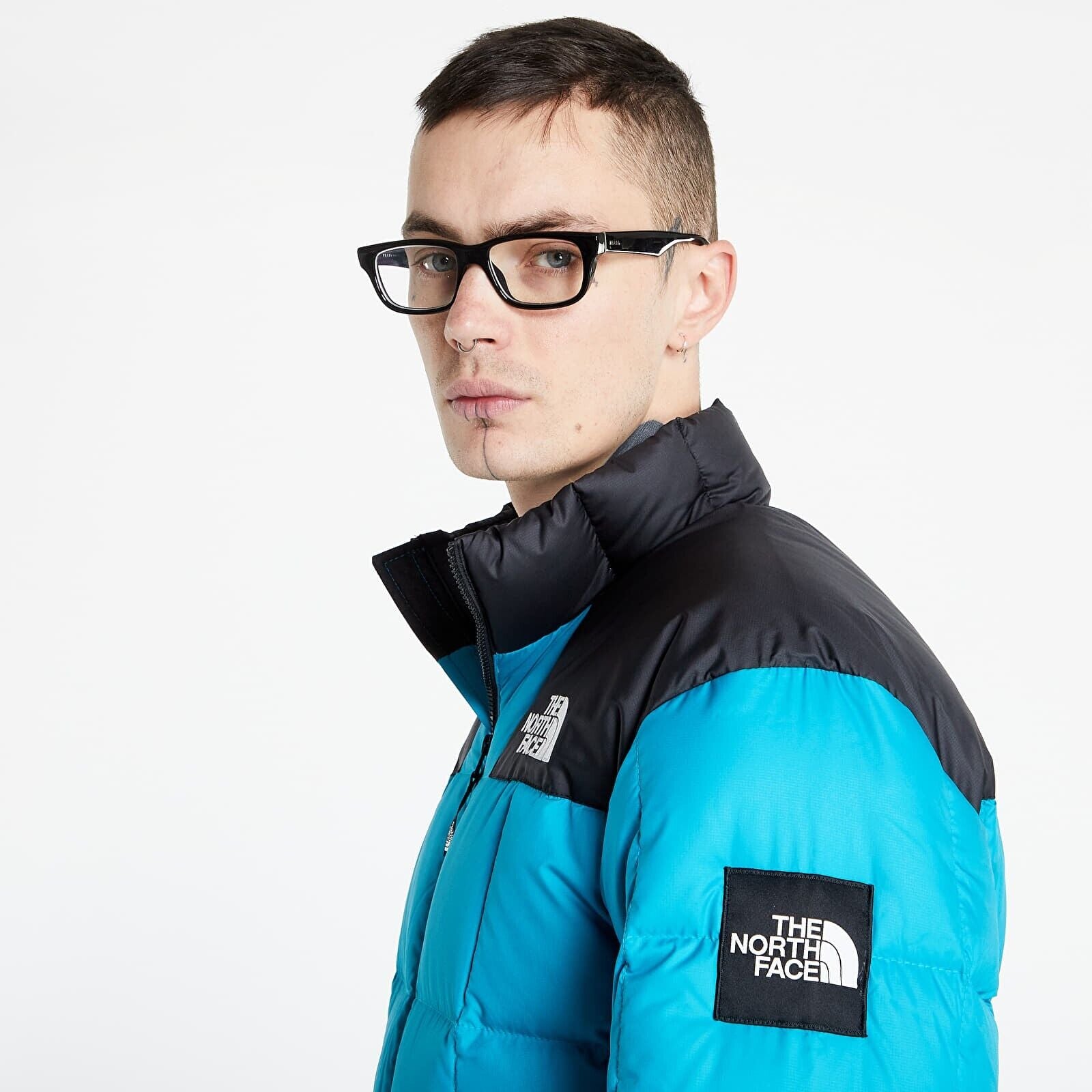 The North Face Mens Lhotse Puffer Jacket / Enamel Blue / RRP £250