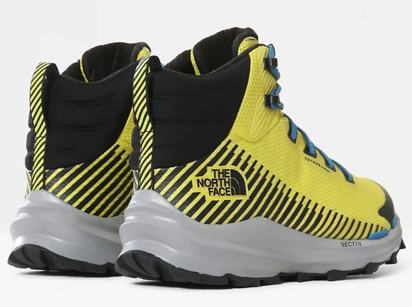 The North Face Mens Vectiv Fastpack Mid Futurelight Boots / BNIB / Acid Yellow
