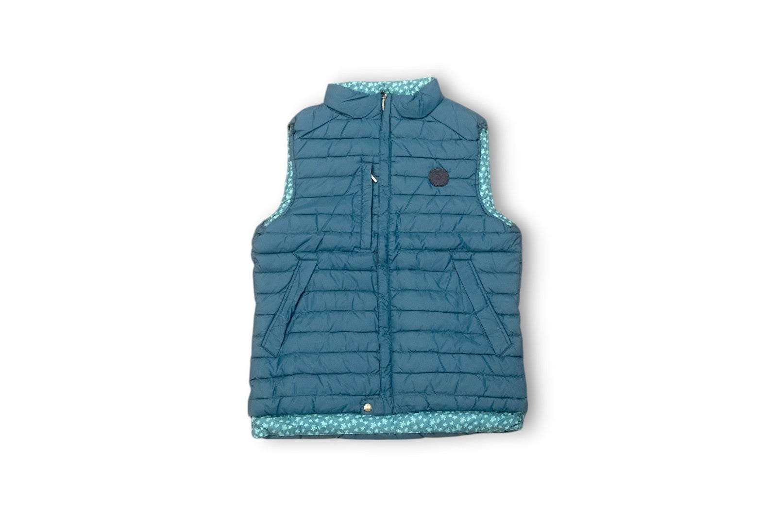 Vilebrequin Reversible Gilet / Blue/Blue Turtle / RRP £190