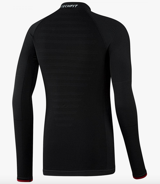 Adidas Techfit ClimaHeat Long Sleeve Mock Base Layer / BNWT / Black / RRP £60