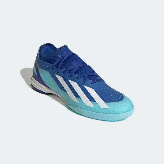 Adidas Mens X CRAZYFAST.3 IN Football Boots / BNIB / Blue / RRP £58