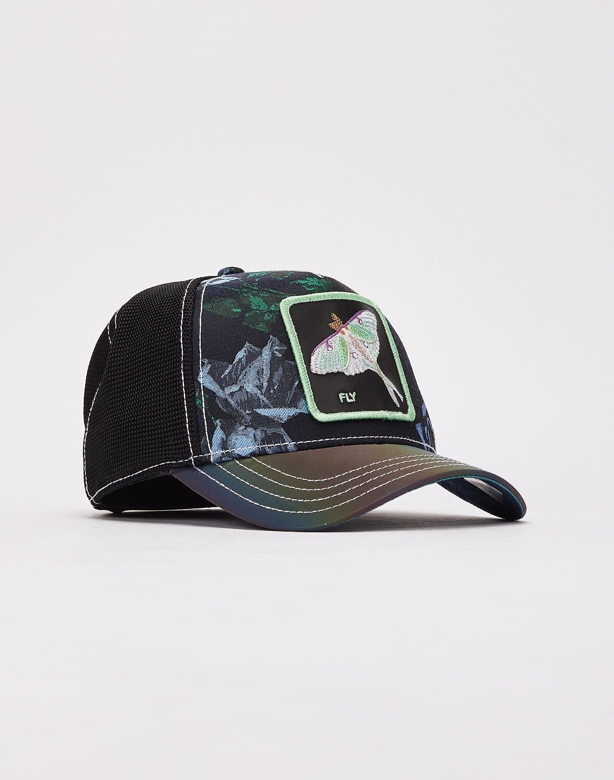 Goorin Bros Adult Moon Songs Dragonfly Trucker / Black / RRP £40