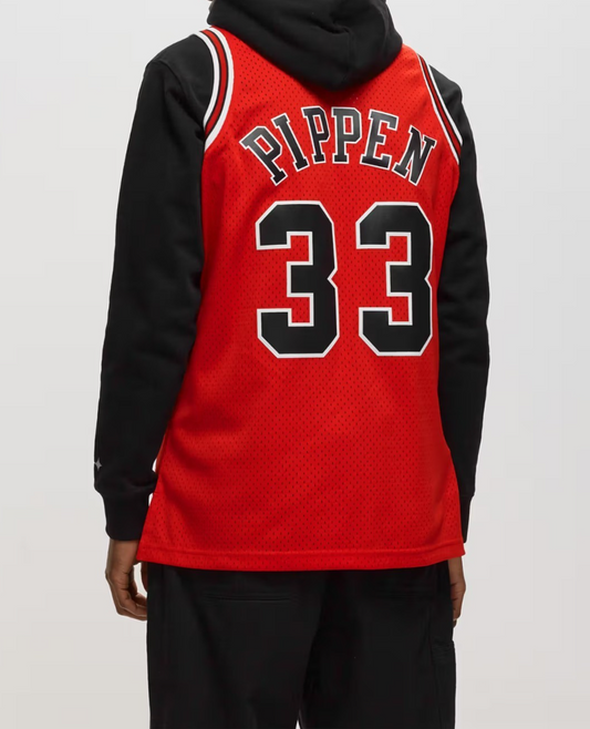 Mitchell & Ness Chicago Bulls Pippen 97-98 Basketball Jersey / Red / RRP £95