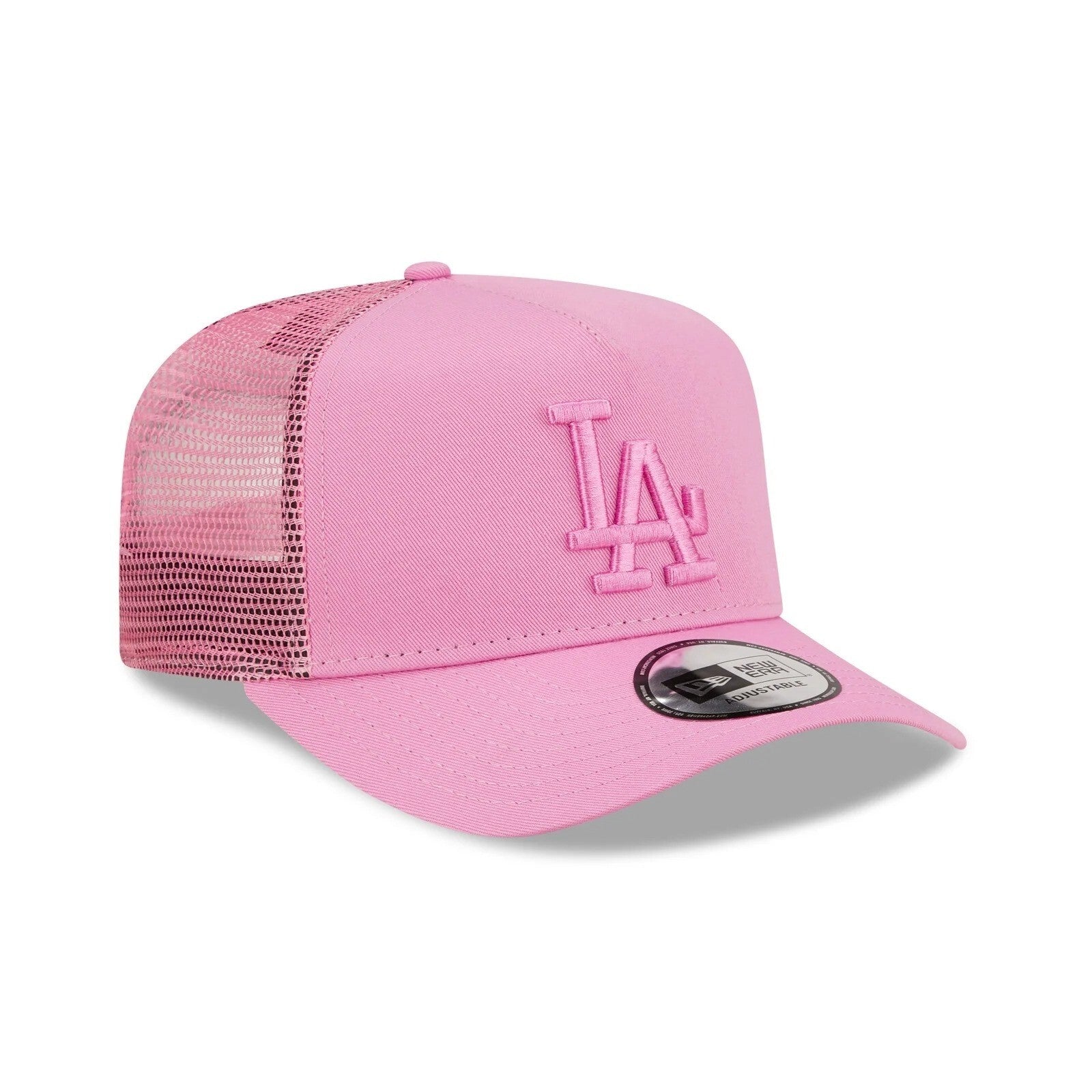 LA Dodgers Kids Tonal Mesh Trucker Hat / Pink / RRP £20