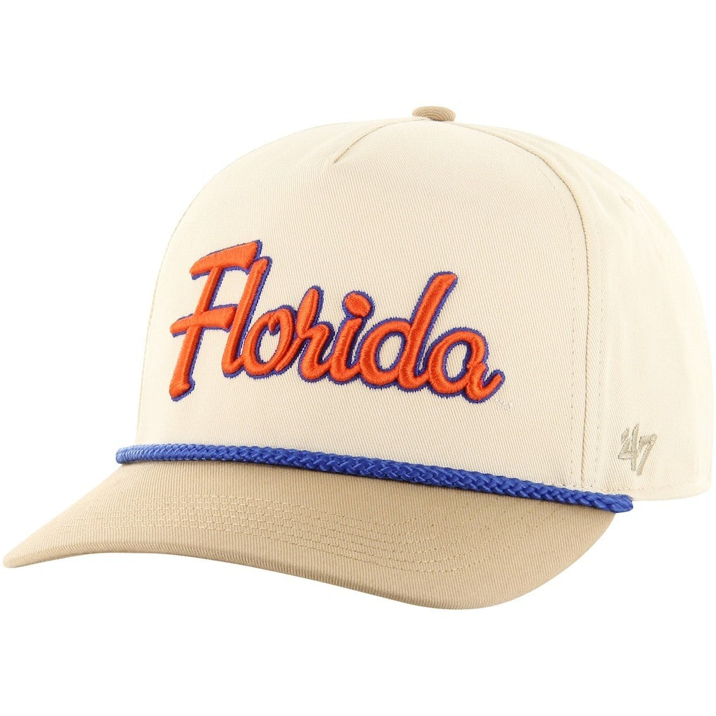 47 Brand Adult Florida Gators NCAA '47 Script Rope Hitch / Natural / RRP £33