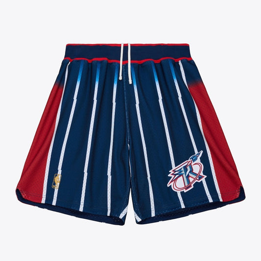 Mitchell & Ness Houston Rockets 1996-97 Basketball Shorts / Navy Red / RRP £80