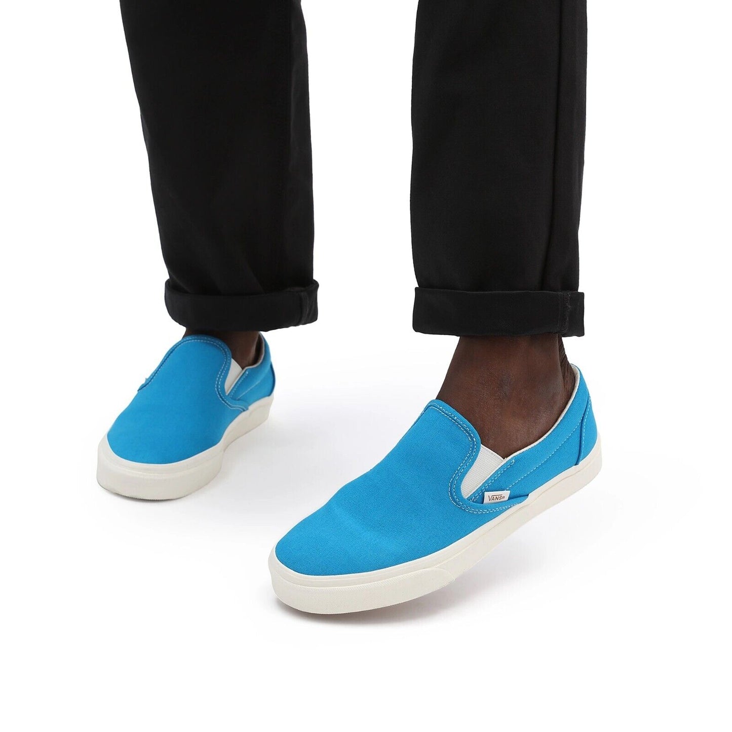 Vans Unisex Classic Slip-On Trainers / Eco Theory Hawaii Blue / RRP £60