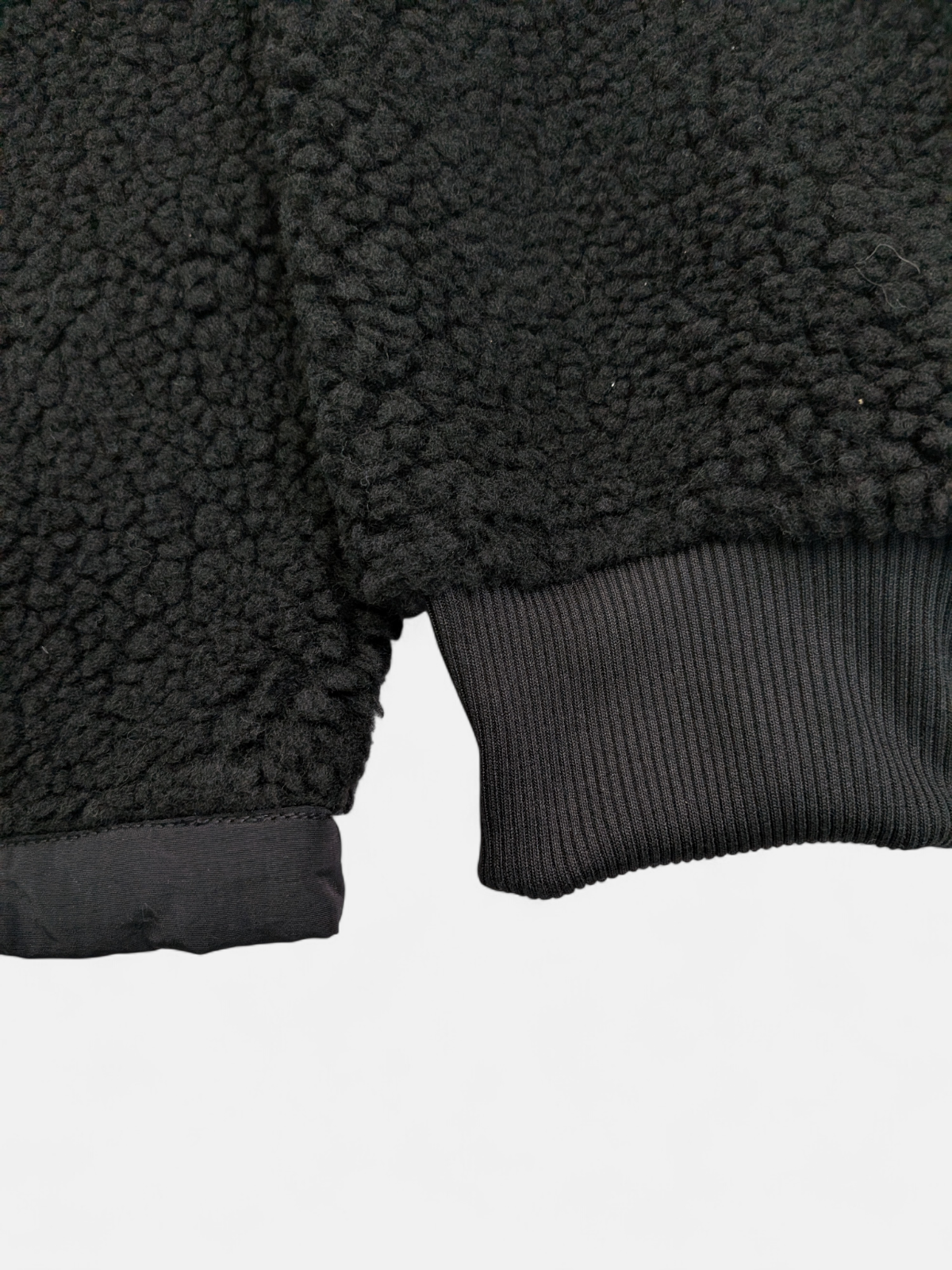 The North Face Mens Platte High Pile Fleece Jacket / Black / RRP £135