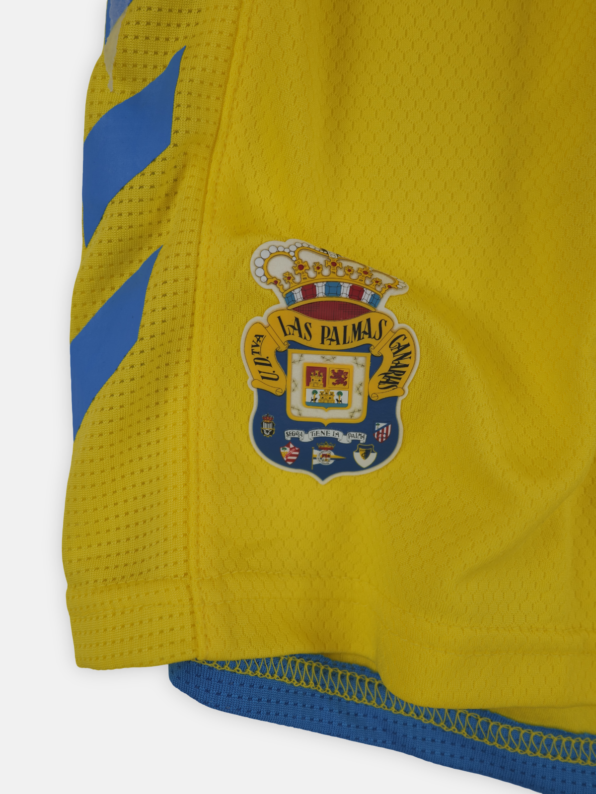 Hummel Mens 2020-21 Las Palmas Away Football Shorts / Yellow / RRP £29.99