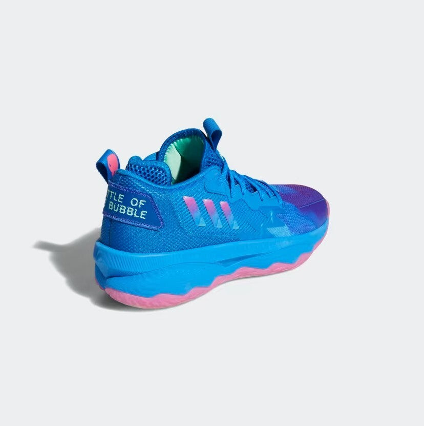Adidas Unisex Dame 8 Battle Of The Bubble Basketball Trainers / Blue / RRP £100