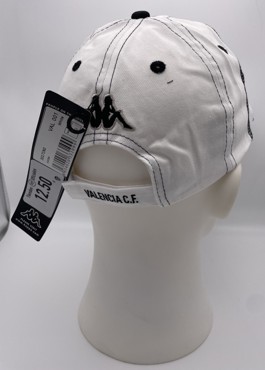 Kappa Mens 2010-11 Valencia Cap / BNWT / White / RRP £20