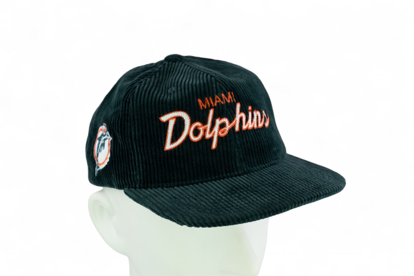 Mitchell & Ness Miami Dolphins Retro Cord Snapback / Teal Green / RRP £30