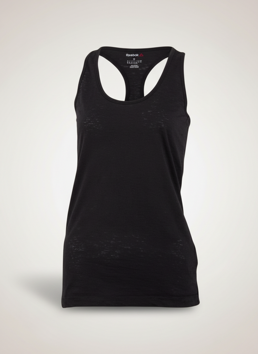 Reebok Womens Workout Gym Vest Top / Black / RRP £22