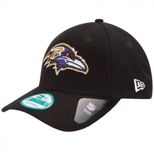 New Era Adult Baltimore Ravens 9FORTY The League Cap / Black / RRP £24