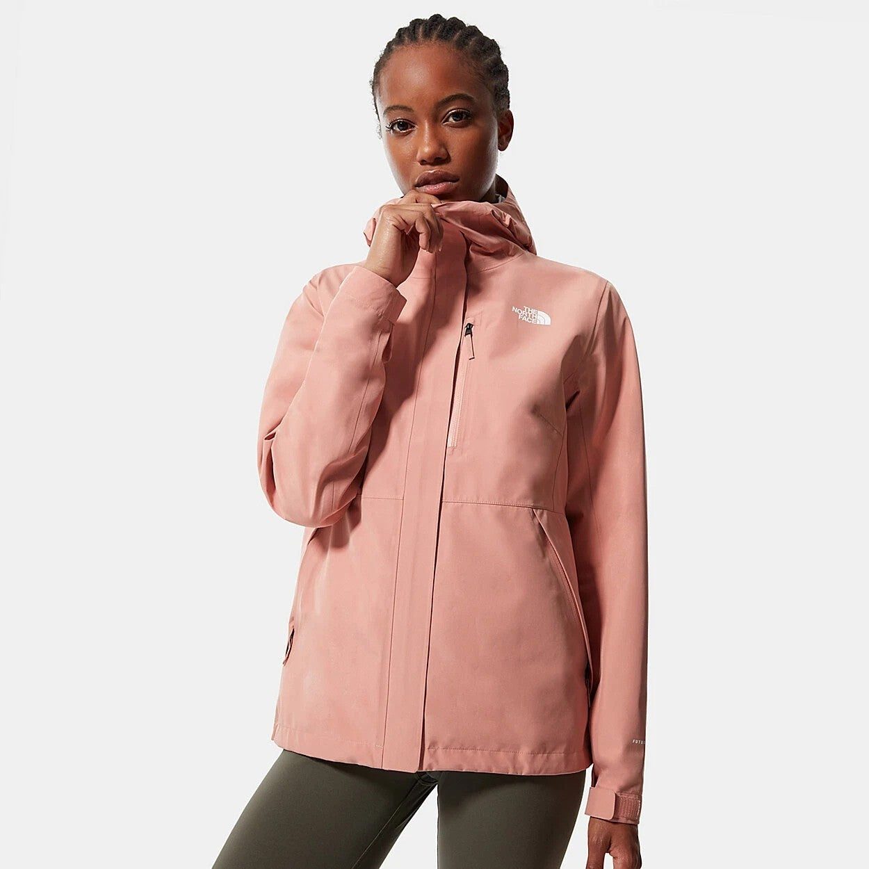 The North Face Womens Dryzzle Futurelight Jacket / Pink Clay / RRP £200