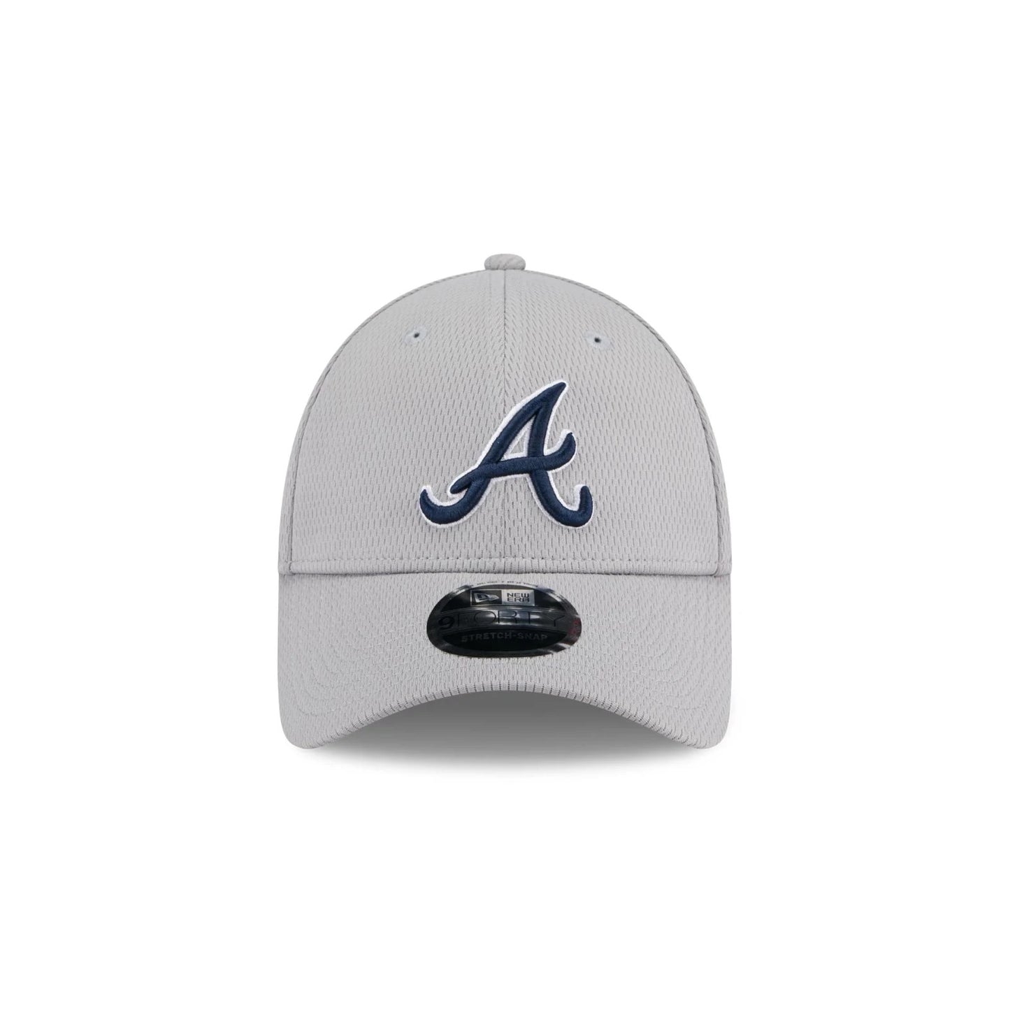 New Era Atlanta Braves 9Forty A-Frame Snapback Cap /  Grey White / RRP £27