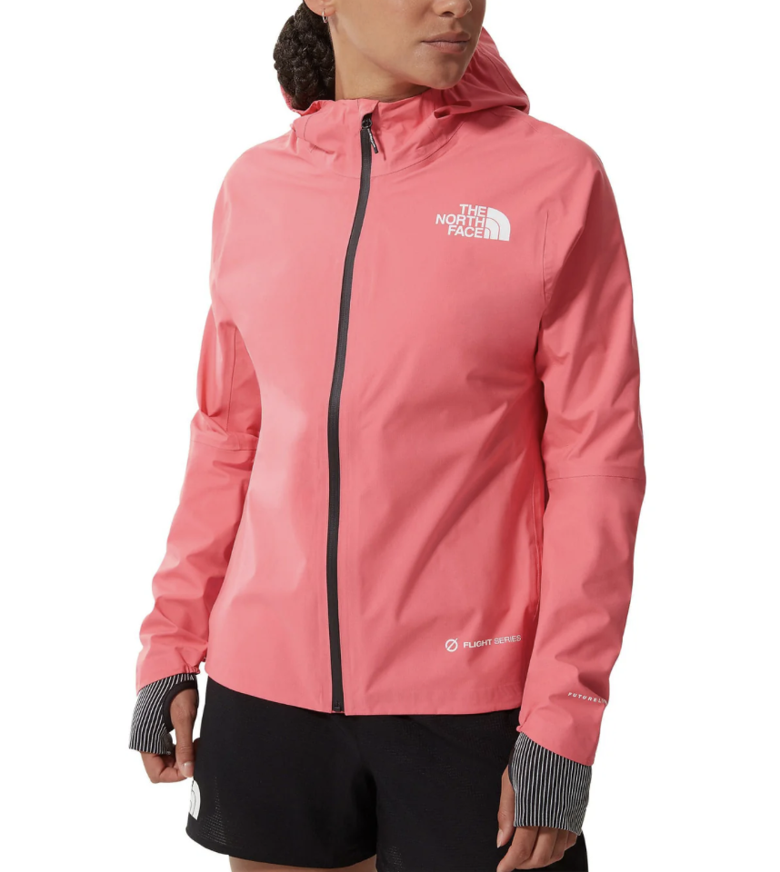 The North Face Womens Flight Lightriser Futurelight Run Jacket / Pink / RRP £290