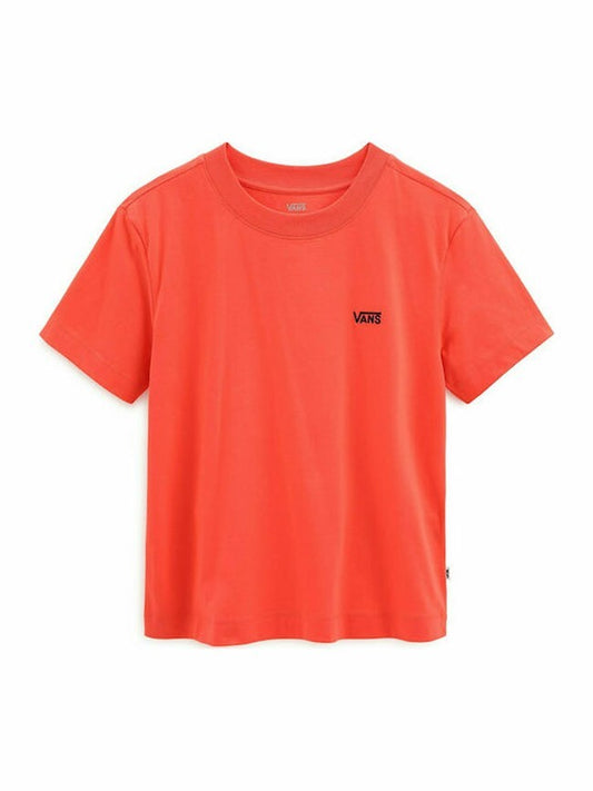 Vans Womens Boxy T-Shirt / Hot Coral Pink / RRP £22