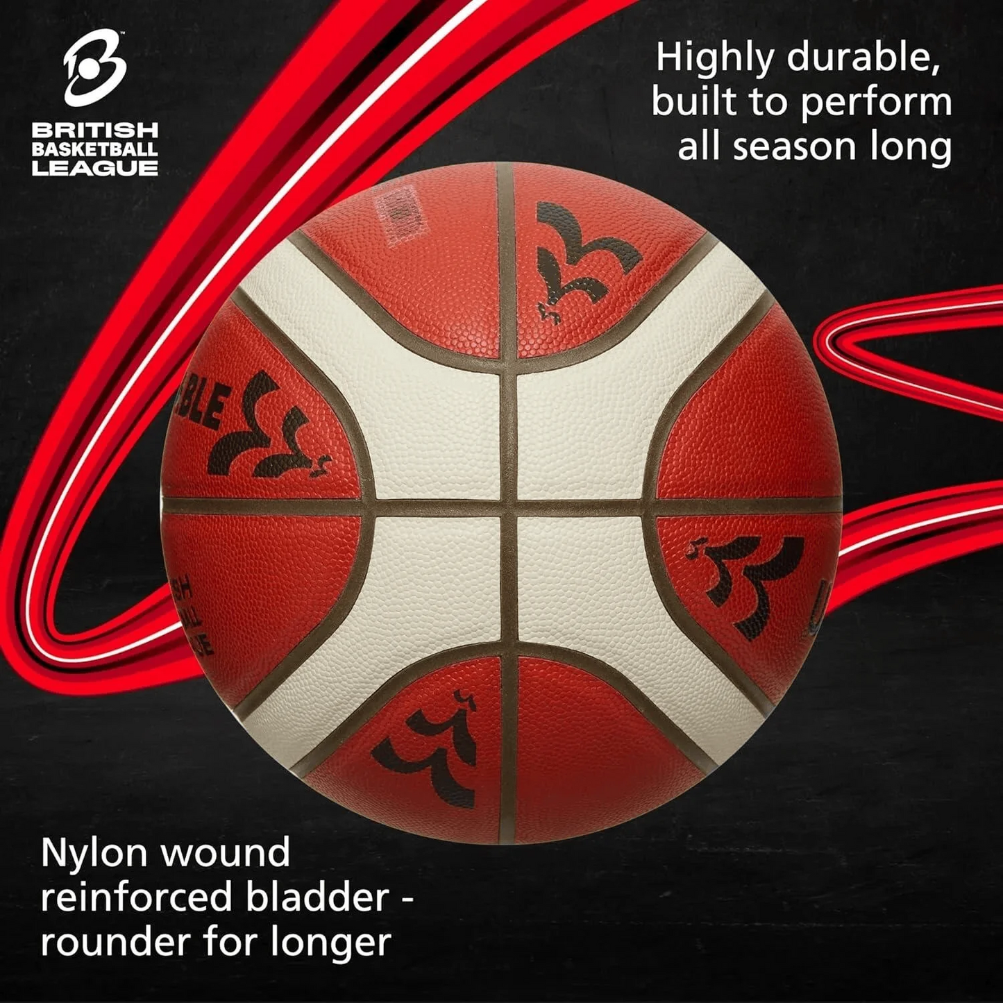 Molten FIBA Unbeatable Black Edition Basketball / Brand New / Size 6 / RRP £75