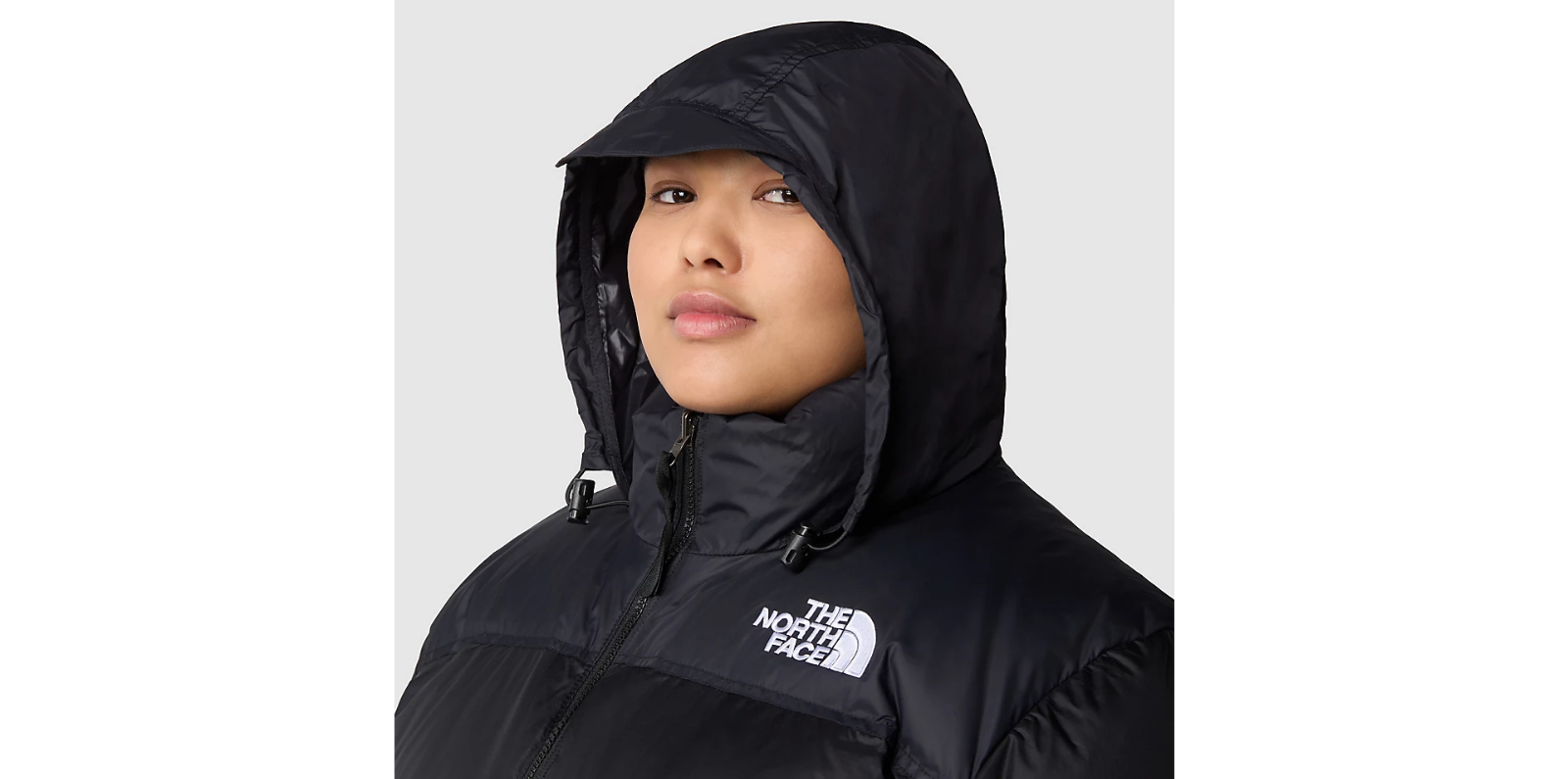 The North Face Women'S Plus Size Nuptse Jacket / Black / RRP £300