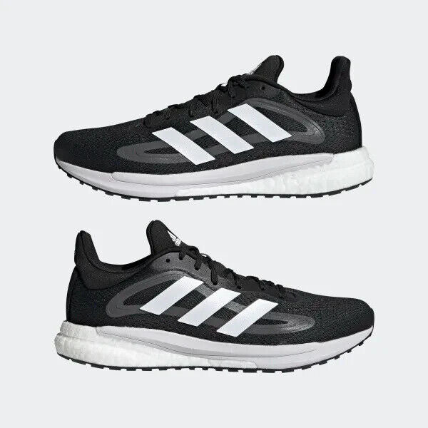 Adidas Men's Solar Glide 4 M Running Trainers / Black / BNIB / RRP £120