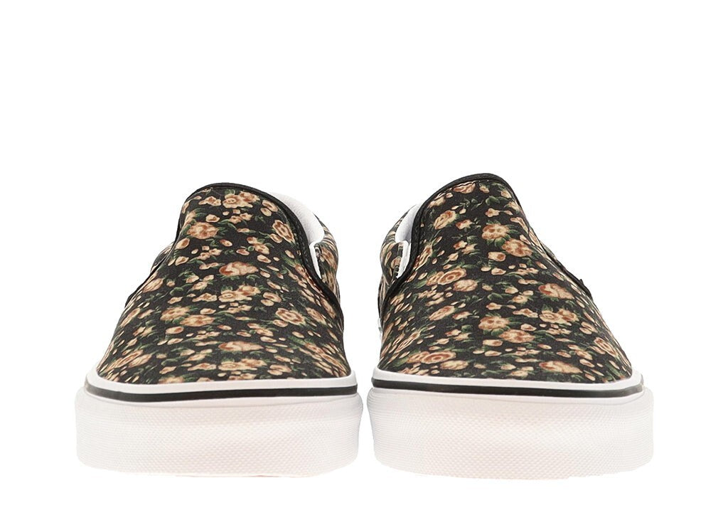 Vans Classic Slip-On Trainers / Black Flower / RRP £60