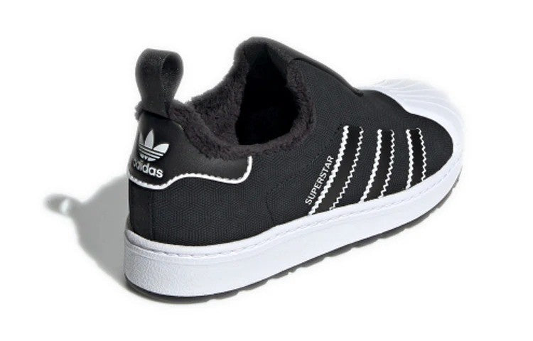 Adidas Kids / SUPERSTAR 360 WTR C TRainers / BNIB / Black / RRP £65