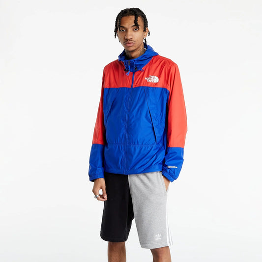 The North Face Mens Hydrenaline Wind Jacket / TNF Blue/Horizon Red / RRP £90