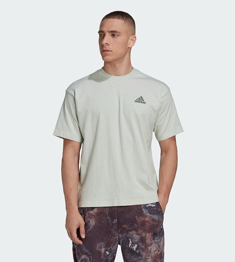Adidas Unisex Embroidered Logo T-Shirt / Grey / RRP £25