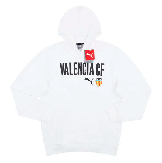 Puma Mens Valencia Fan Hooded Top / White / RRP £55