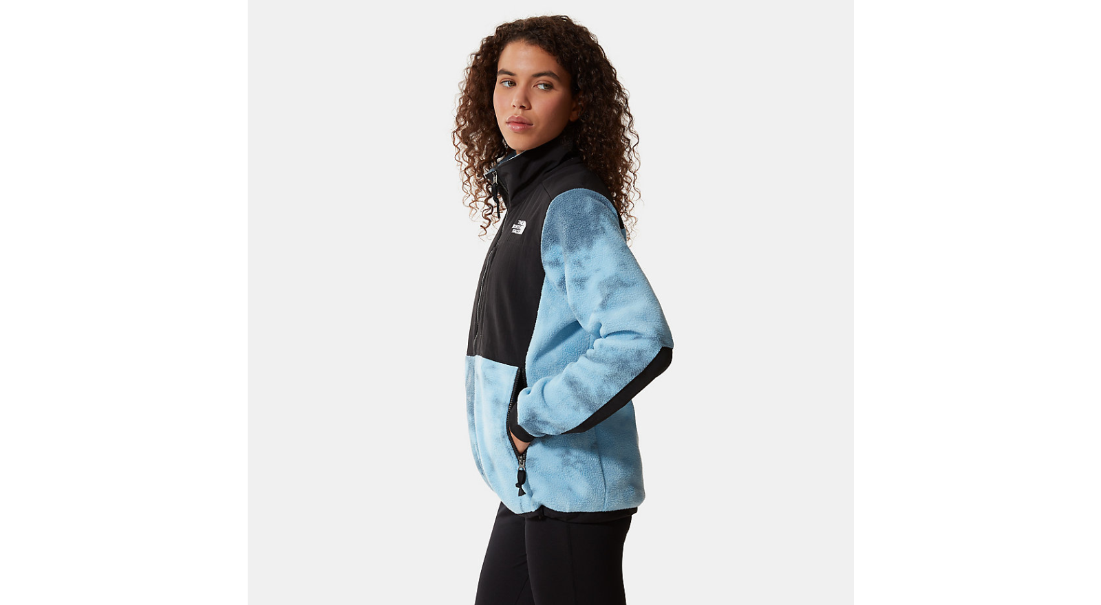 The North Face Women's Printed Denali 2 Fleece Jacket / BNWT / Blue / RRP £135
