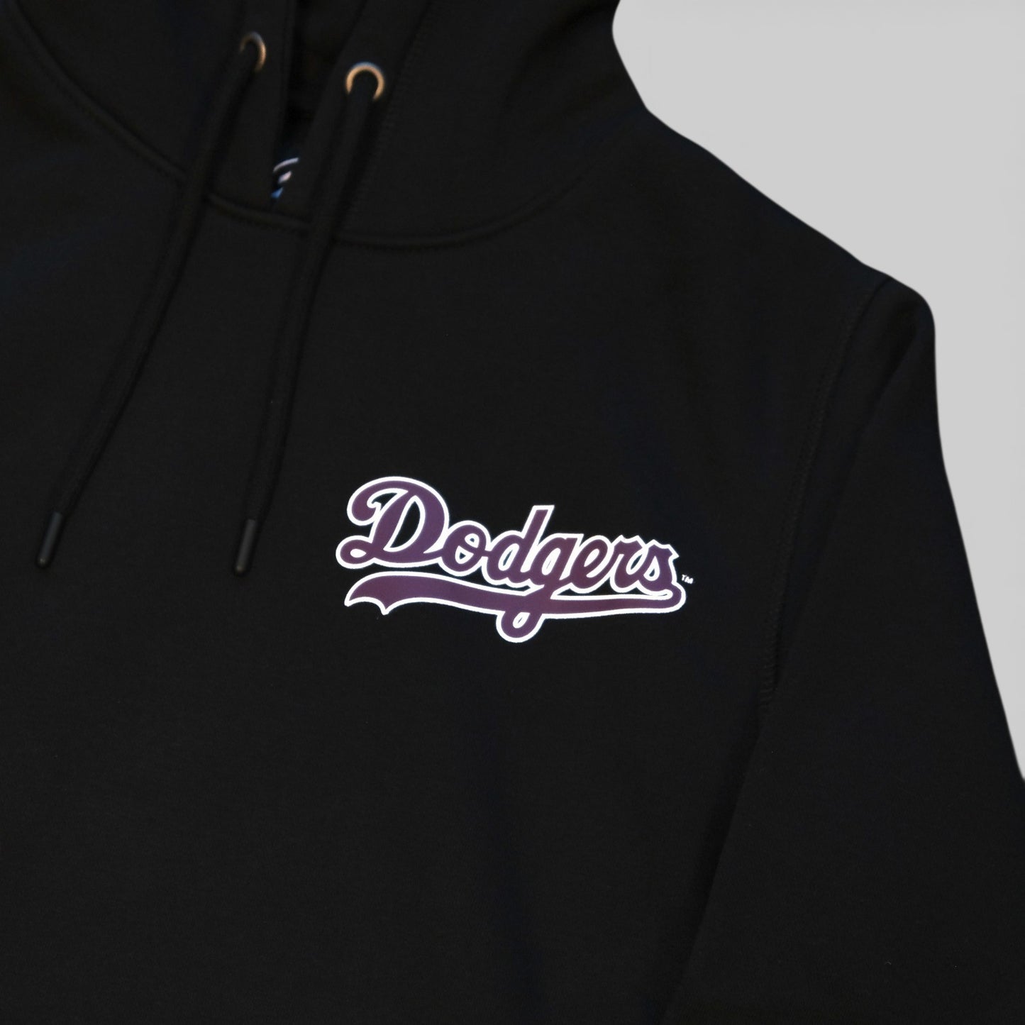 47 Imprint Backer Burnside Men's Hoodie / L.A Dodgers / Jet Black / RRP £70