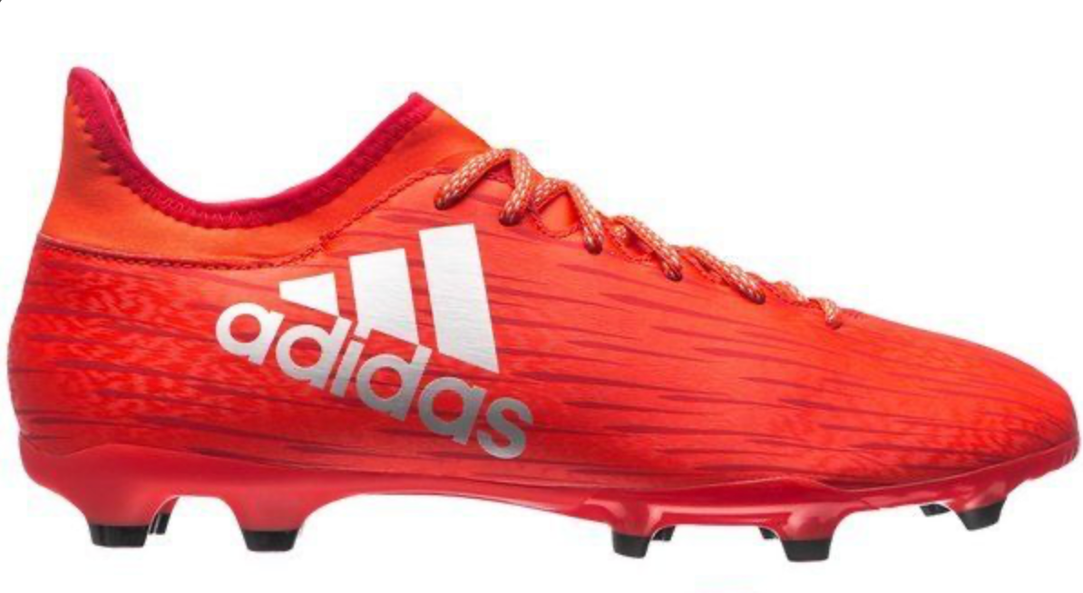 Adidas Mens 16.3 FG Football Boots / Solar Red / RRP £65