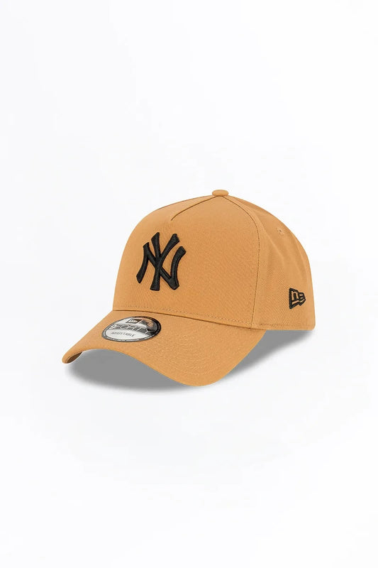 New Era New York Yankees 9FORTY A Frame Cap / Wheat Black / RRP £27