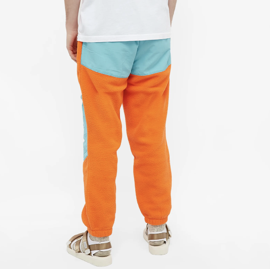 The North Face Men’s Denali Pant – Red Orange/Transantarctic Blue