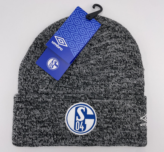 Umbro 2021-22 Schalke Beanie / BNWT / Grey / RRP £16
