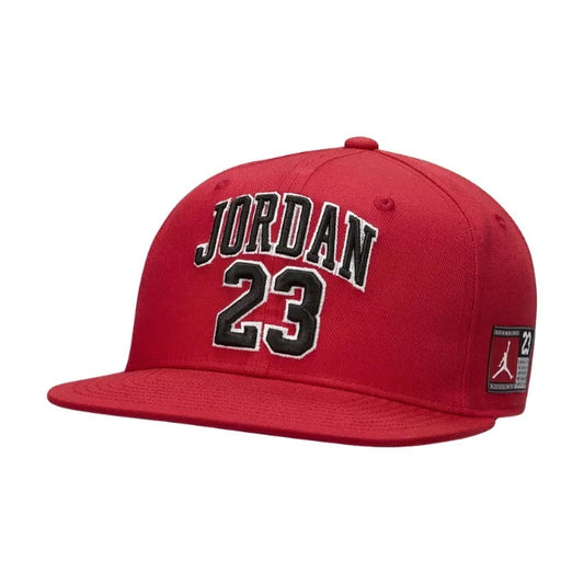 Nike Jordan Kids Flatbrim Cap / 23 Red Black /  RRP £22