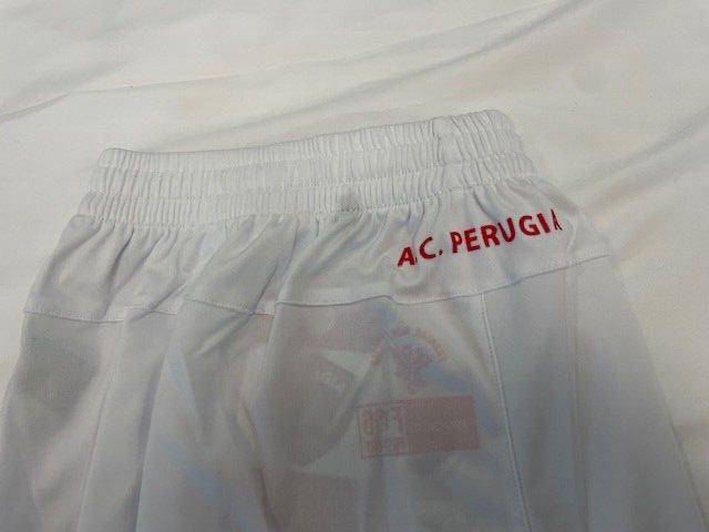 Perugia 2018-19 Frankie Garage Football Home Shorts / BNWT / White / RRP £25