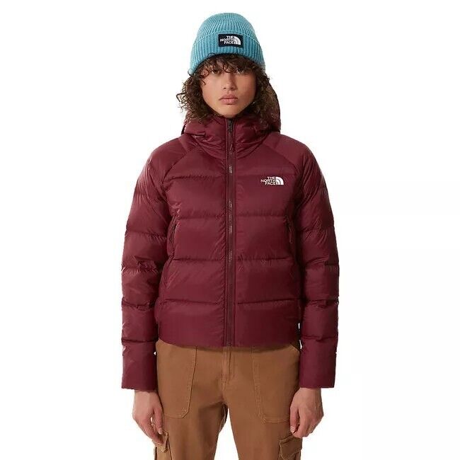 The North Face Womens Hyalite Down Hooded Puffer / Red / RRP £235