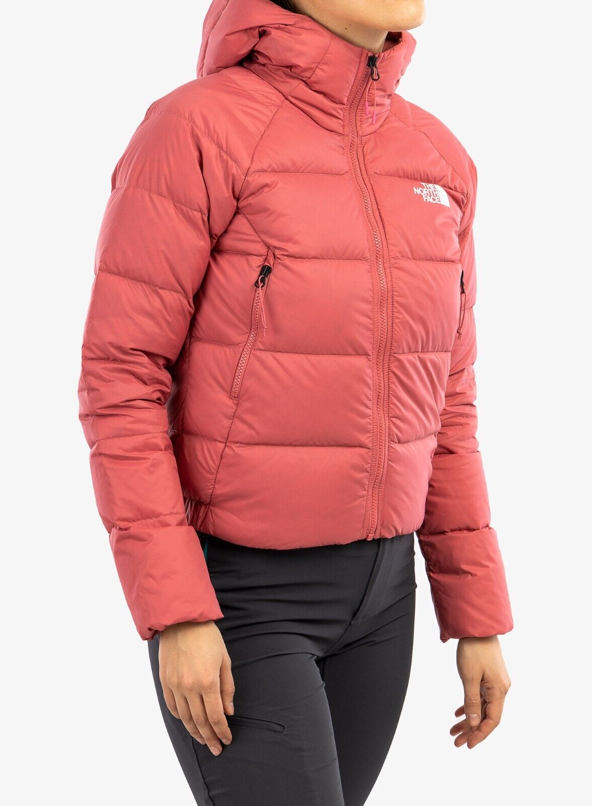 The North Face Women's Hyalite Down Puffer Jacket Coat / Slate Rose / RRP £190