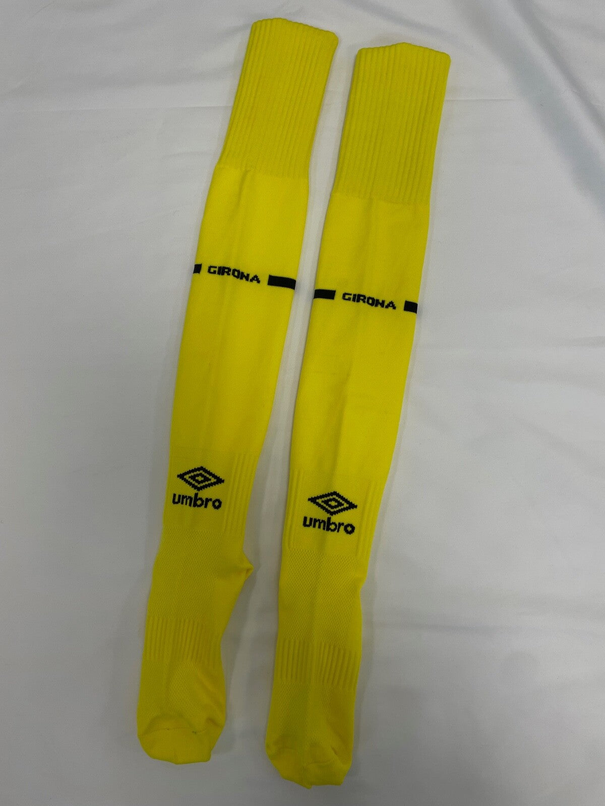 Umbro Girona Third Football Socks / Yellow / 2018-19 / RRP £15