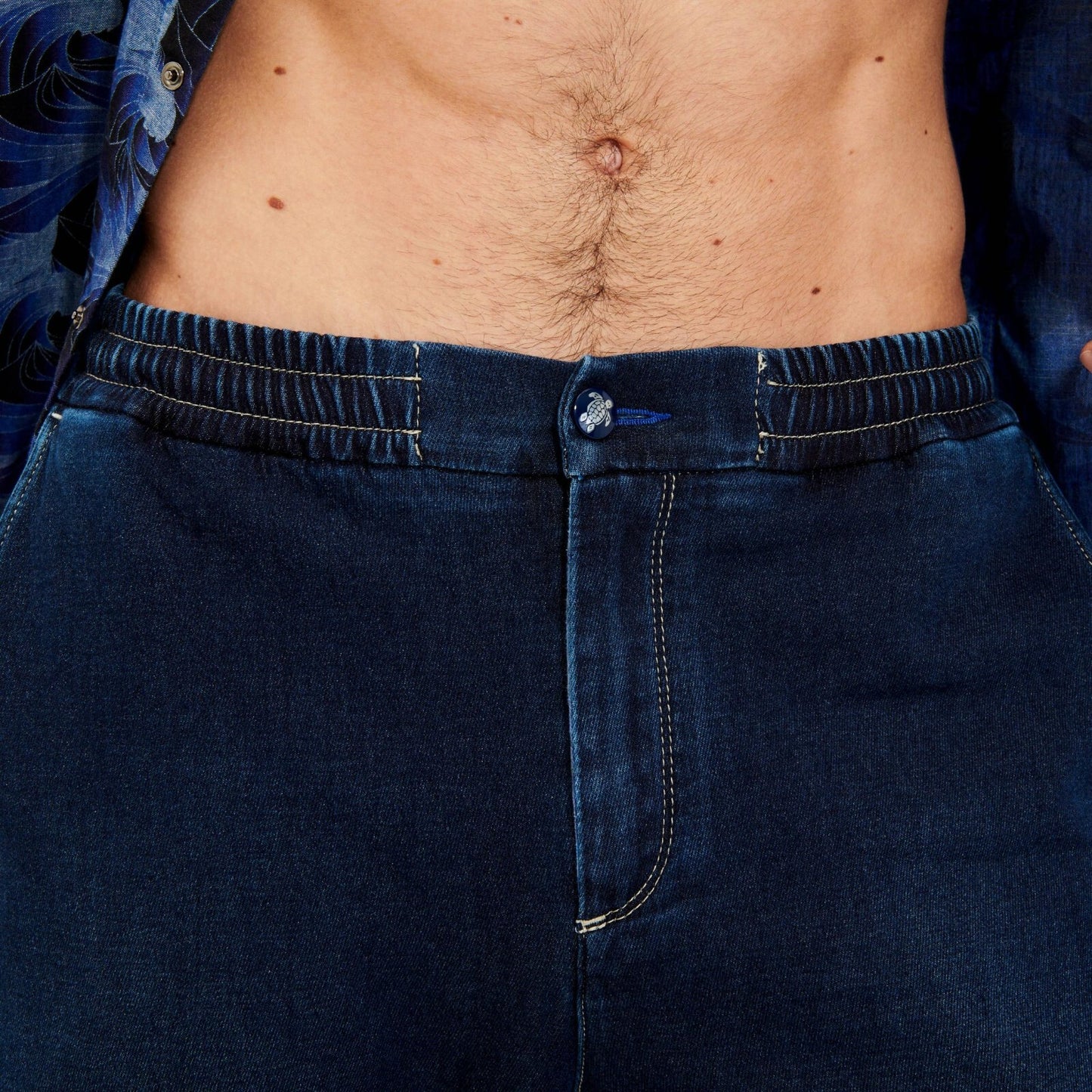 Vilebrequin Denim Chino Pant / Dark Navy / Mens / RRP £315