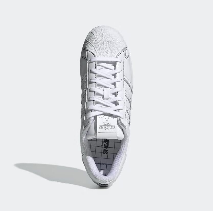 Adidas Mens Superstar Sneakerella Trainers / White Black / RRP £80