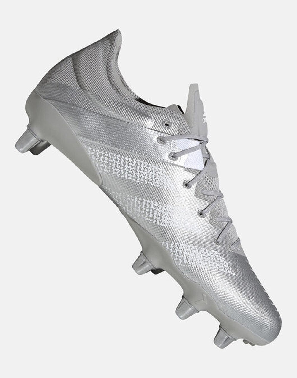 Adidas Unisex Kakari Z.0 (SG) Rugby Boots / Silver White / RRP £170