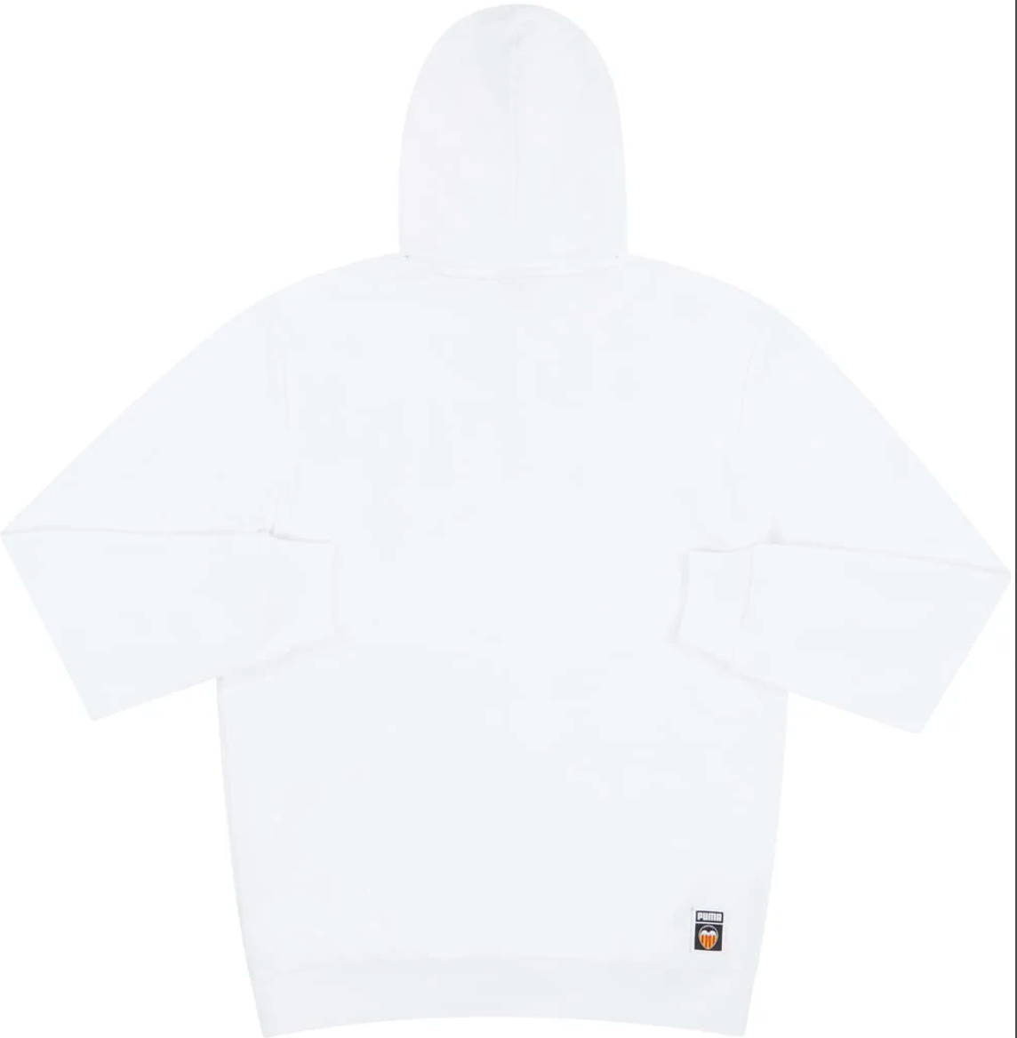 Puma Mens Valencia Fan Hooded Top / White / RRP £55
