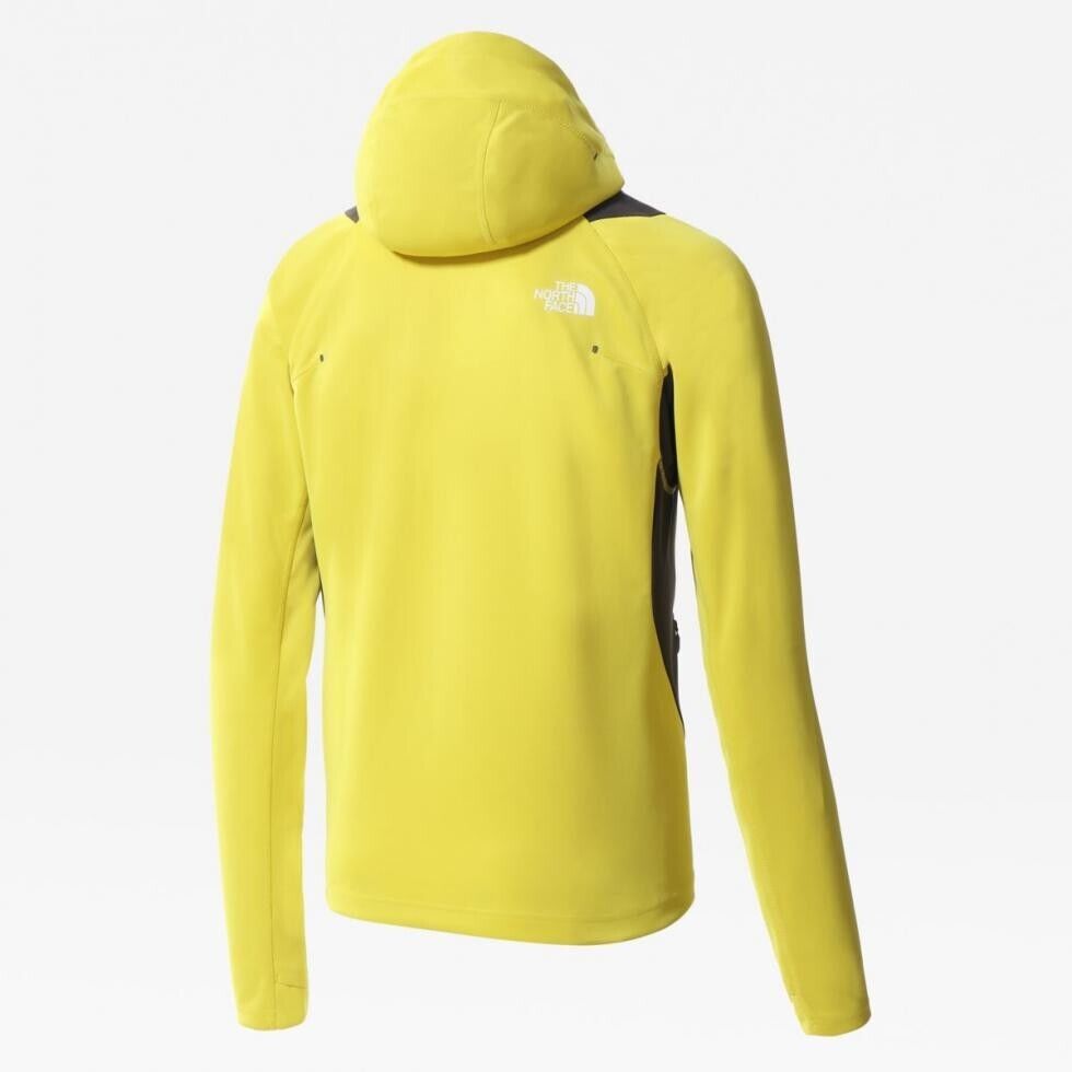 The North Face Men's Athletic Outdoor Full Zip Hoodie M / Yellow Grey / RRP £100