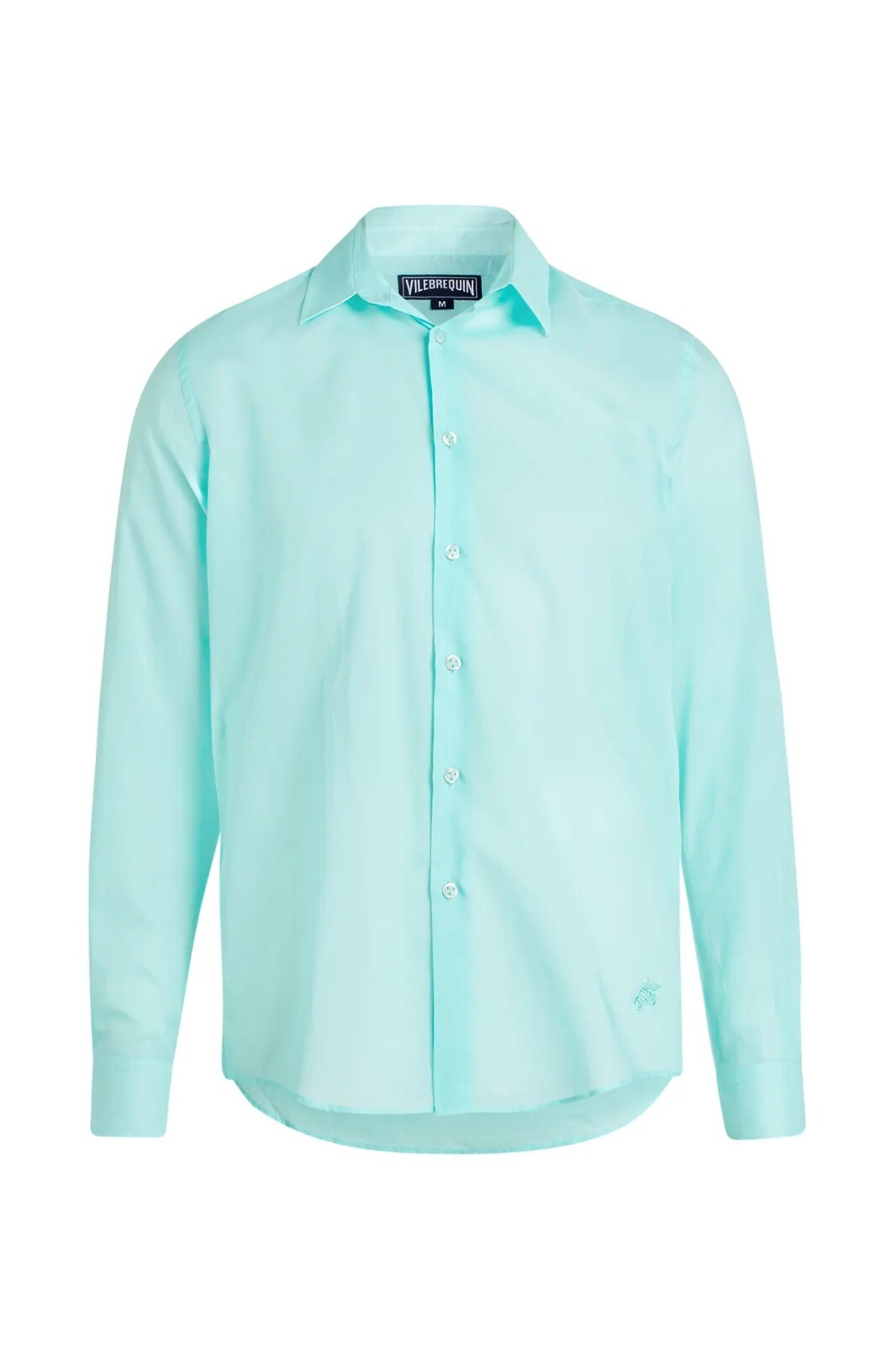 Vilebrequin Light Cotton Shirt / Unisex Caracal / Blue Aqua / RRP £165